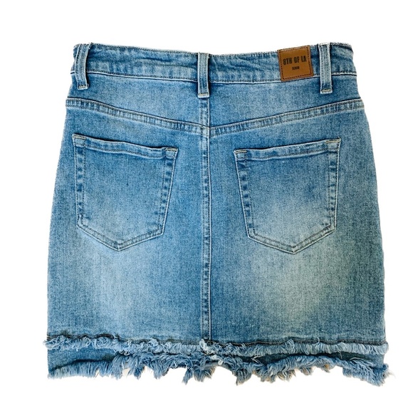 8th of LA Denim Skirt Size M - Picture 2 of 4